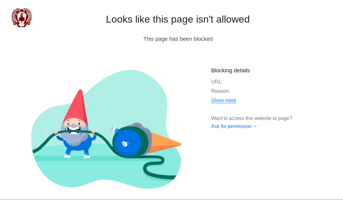 Blocked Page