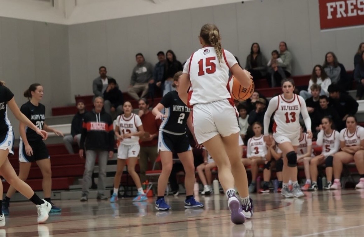 Truckee High girls basketball team December 18th, 2025. 